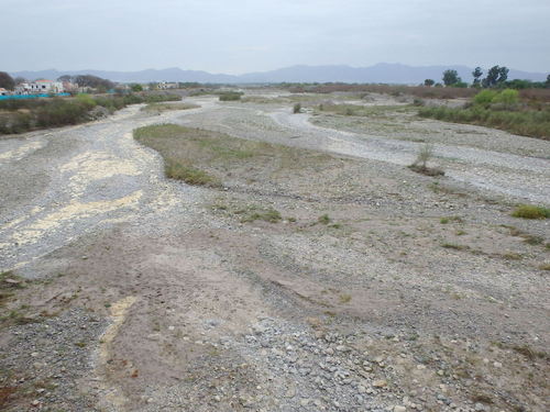 Rio Ancho (we think), dry.